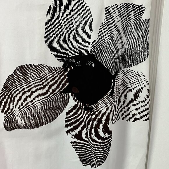 Tomaso Stefanelli midi dress size 42 (US size 6) designer large floral print - Picture 8 of 9